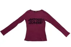 【希少】Hysteric GlamourヒステリックグラマーロンT ワインレッド