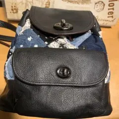 COACH パッチワーク レザー リュック バックパックのサムネイル