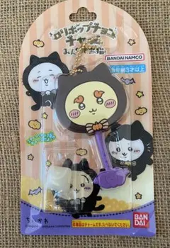 新品未開封　ちいかわ　シーサー　ロリポップチョコチャーム　みんなで黒猫　バンダイ