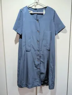 MAISON MARGIELA MM6 シルク ブルーワンピースのサムネイル