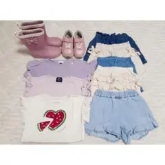 petit main　他　女の子　夏物こども服　まとめ売り　100　110