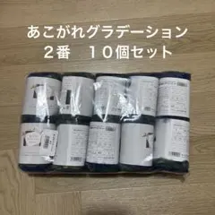 あこがれ グラデーション毛糸 10個セット　２番