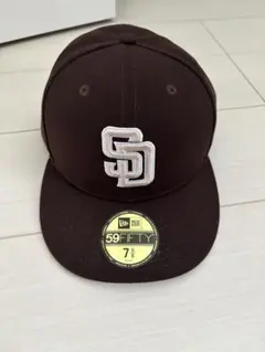 NEW ERA 59FIFTY パドレス ブラウン 7 5/8 60.6cm