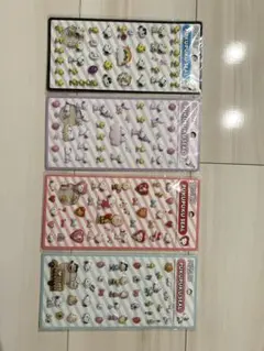 正規品 スヌーピー ぷくぷくシール 4枚セット　立体シール SNOOPY