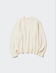 ユニクロプレミアムラムウールクルーネックセーター