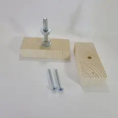 簡単　改良版 2×4 アジャスター 1個セット 95mm