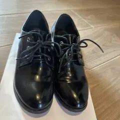 GRL ブラックローファー 中ヒール