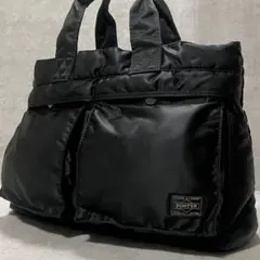 極美品】PORTER×ILS エルファイン 2WAYミニボストンバッグ 黒x赤