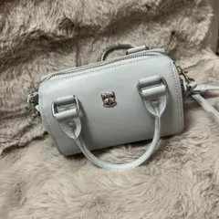 FURFUR ライトグレー ショルダーバッグ