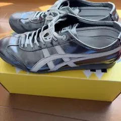 Onitsuka Tiger MEXICO 66 SD メタリック シルバー