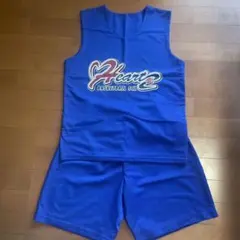 Heart Basketball SCL ユニフォーム ブルー 160 セット Heart BASKETBALL SCL ユニフォーム 青 160サイズ - メルカリ