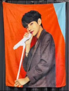 BTS V テヒョン ブランケット テテ バンタン 膝掛け - メルカリ