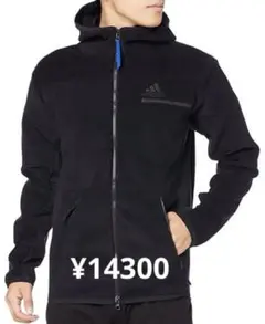アディダス　ベロアフルジップ パーカージャケット