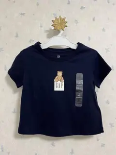 BabyGAP tシャツ トップス　100 gap ネイビー　半袖　くま　クマ