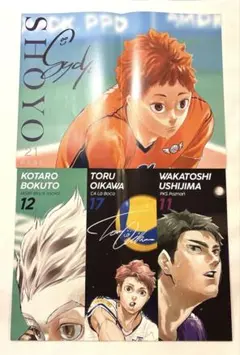 ハイキュー!! Magazine 付録ポスター 2点セット