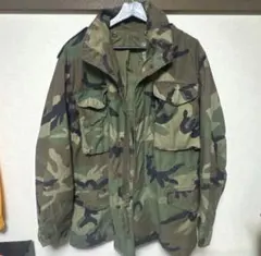 米軍実物 M-65 フィールドジャケット S-R ウッドランドカモ 90s