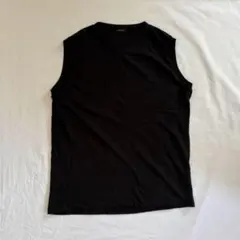 コモリ COMOLI 25SS コットンメッシュノースリーブ　【2】