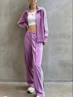 新品adidasアディダスオリジナルスファイヤーバード トラックパンツラベンダー