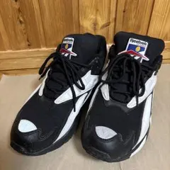 リーボック　インターバル96 スニーカー　黒　白　サイズ29cm