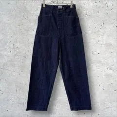 ジョンブル Johnbull デニム ワイドパンツ 24 S ハイウエストのサムネイル
