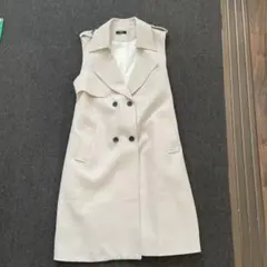 ベースメントオンライン　ジレトレンチコート