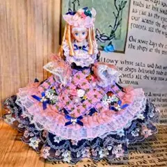 ジェニーちゃん服　ベゴニアダブレットローズドレス