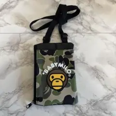 BABY MILO迷彩柄 スマホケース / マルチポーチ 迷彩柄ショルダーバッグ