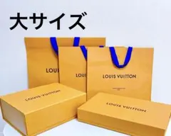 【ルイヴィトン 】空箱大2つ ショッパー 3枚