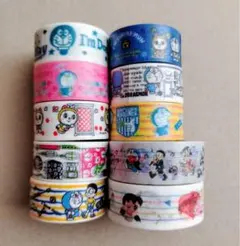 ドラえもん マスキングテープ 切り売り 30cm×10種類