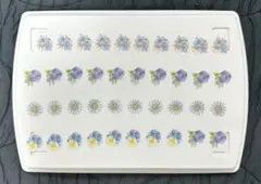 フラワーシール ブルー系 ⑨