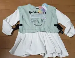 新品未使用タグつき　 キッズ　長袖　裏起毛トップス　　120cm 　綿100%