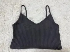 【2点セット】H&M DIVIDED キャミソール＆ベアトップ グレー