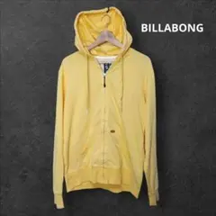 BILLABONG ビラボン ジップ パーカー 黄色系 メンズ M ストリート