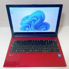 たっぷり大容量1TB❣️薄型ノートパソコン✨️可愛い赤！カメラ付き✨️初心者おすすめ たっぷり大容量1TB✨️可愛い赤❣️薄型ノートパソコン✨️カメラ