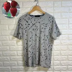 ポールスミスジーンズ✨大きいサイズ 半袖Tシャツ カットソー ボーダー柄 XLのサムネイル
