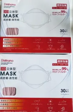 3D立体型マスク70枚のサムネイル