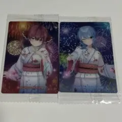 ホロライブ ウエハースカード 宝鐘マリン 星街すいせい