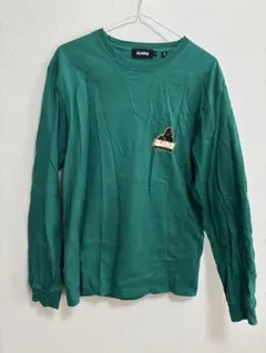 XLARGE 緑色 長袖Tシャツ M
