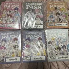 STPR すとふぇす オフィシャルグッズ 特典 ステッカー 6点 set