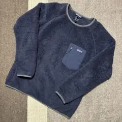 【美品】patagonia ロスガトスクルー L ネイビー