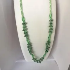 【ロングネックレス★天然石★ビーズ★パールネックレス★ハンドメイド★ネックレス】