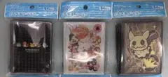 ポケモンカード　ポケカ　スリーブ　デッキシールド　まとめ売り　３つセット