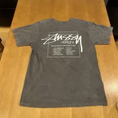 Stüssy Tシャツ　Mサイズ　ヴィンテージ風　ダークグレー