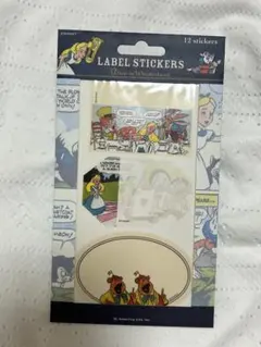 ディズニー アリス・イン・ワンダーランド ステッカー 12枚入り