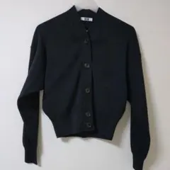 UNIQLO U ショートカーディガン 黒 M