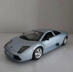 ランボルギーニ ムラシエゴ　シルバー　ミニカー　1/18　ブラーゴのサムネイル