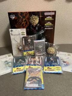 新品未開封】一番くじ 僕のヒーローアカデミア-更に向こうへ-爆豪勝己5点セット他