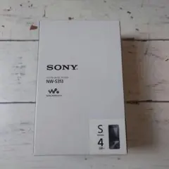 開封済み未使用 SONY ウォークマンBLACK