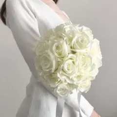 造花　ラウンドブーケ