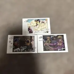 ジョジョ 黄金の風 キャラポトレ 集合 3点